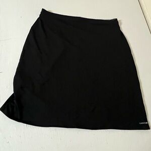 Calvin Klein Black Athletic Mini Skirt